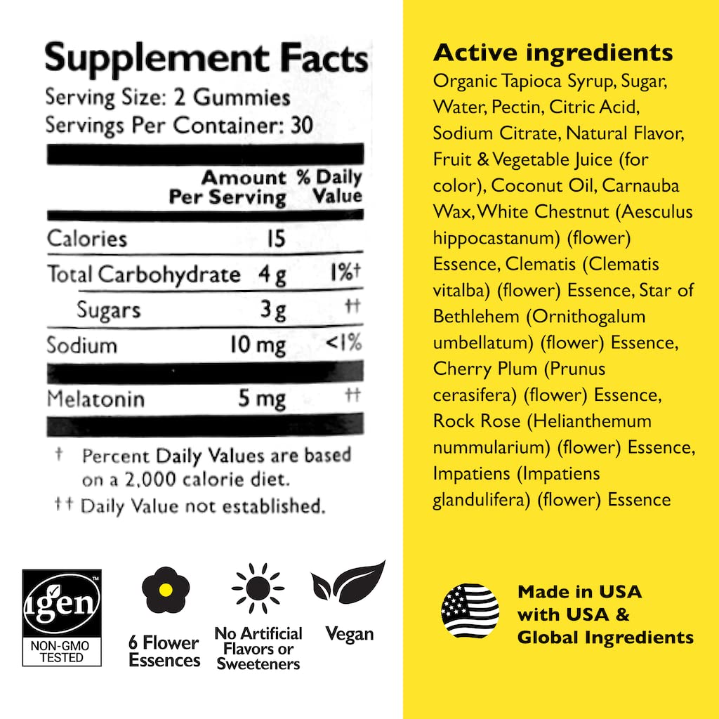 Bach RESCUE PLUS Sleep 60 Gummies
