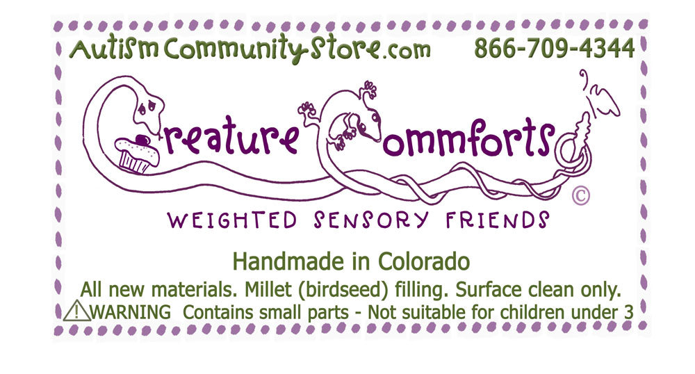 Creature Commforts Weighted Sensory Turtle Lap Pad