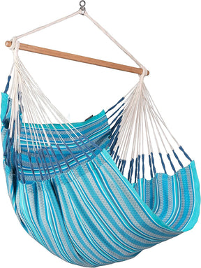 LA SIESTA Habana Azure - Organic Comfort Hammock Chair