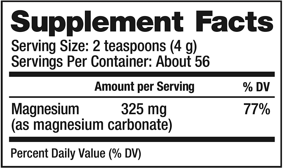 Natural Calm Raspberry-Lemon Flavored Powder Supplement