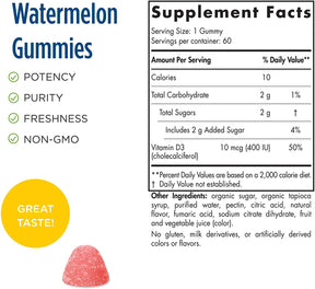 Nordic Naturals Vitamin D3 Kids Gummies 60 ct