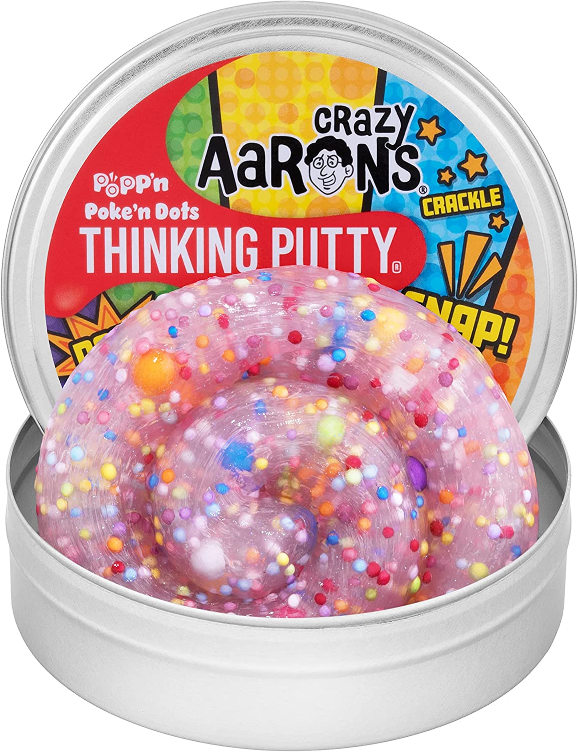 Crazy Aaron's Thinking Putty - Popp'n Poke 'n Dots