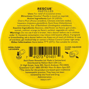 Rescue Pastilles - Orange and Elderflower