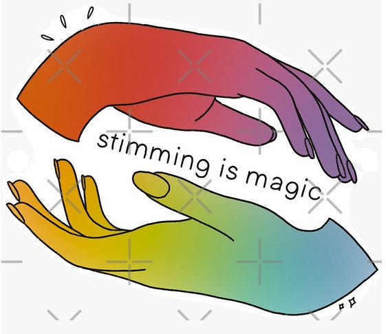 Stimming Is Magic Sticker