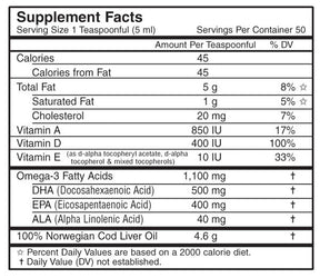 Carlson Kids Cod Liver Oil - 8.4 ounces